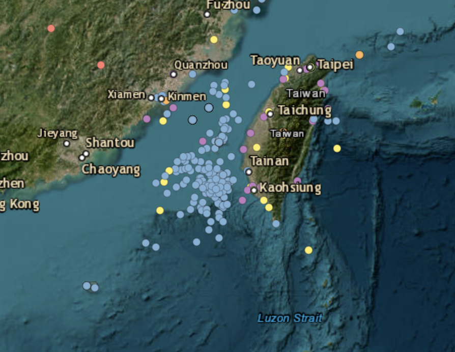 30 Chinese Military Aircraft And Nine Naval Vessels Tracked Around