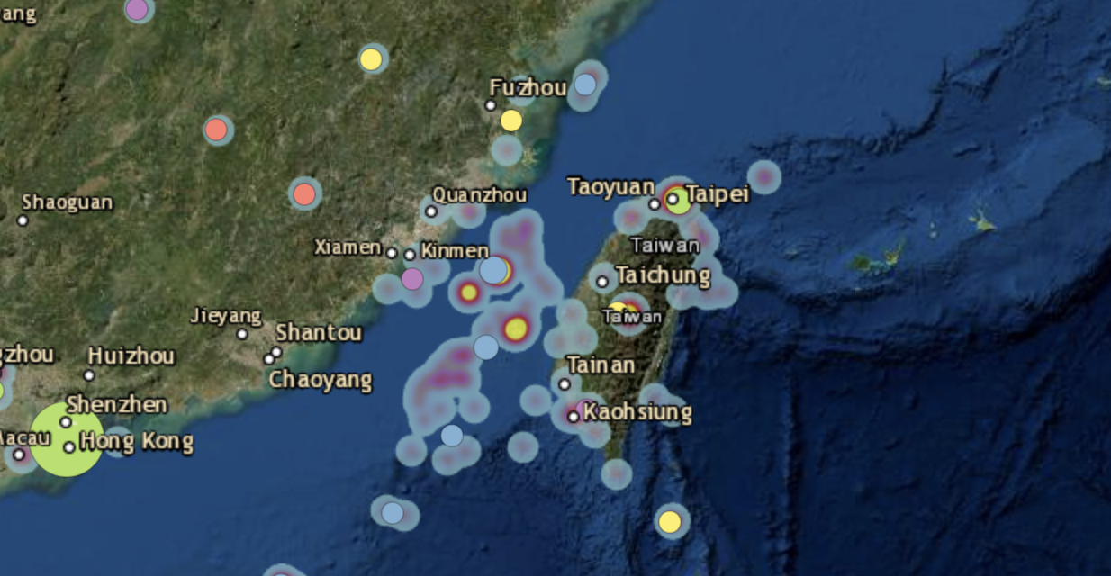 11 Chinese military aircraft cross Taiwan Strait's median line