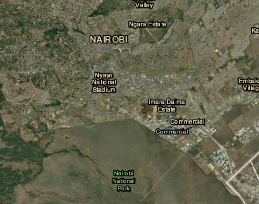 Plane crash in the Amboseli area