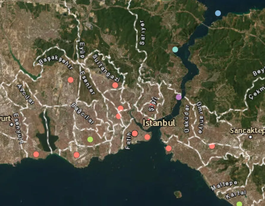 11 suspected terrorists arrested for plotting to start a forest fire in the Sultangazi district