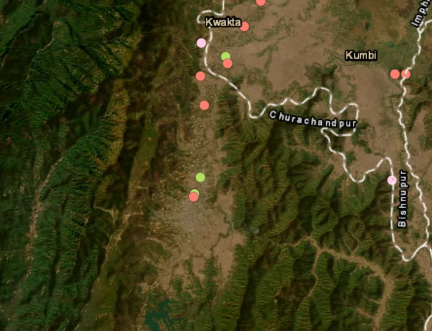 Weapons cache recovered in Churachandpur district