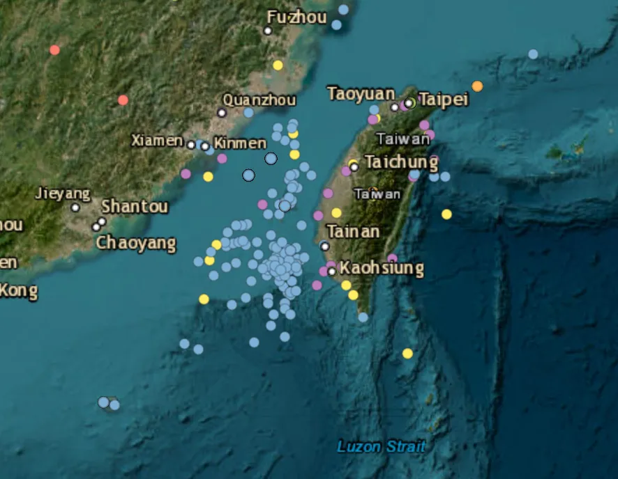 Five Chinese military aircraft, five naval ships tracked around Taiwan