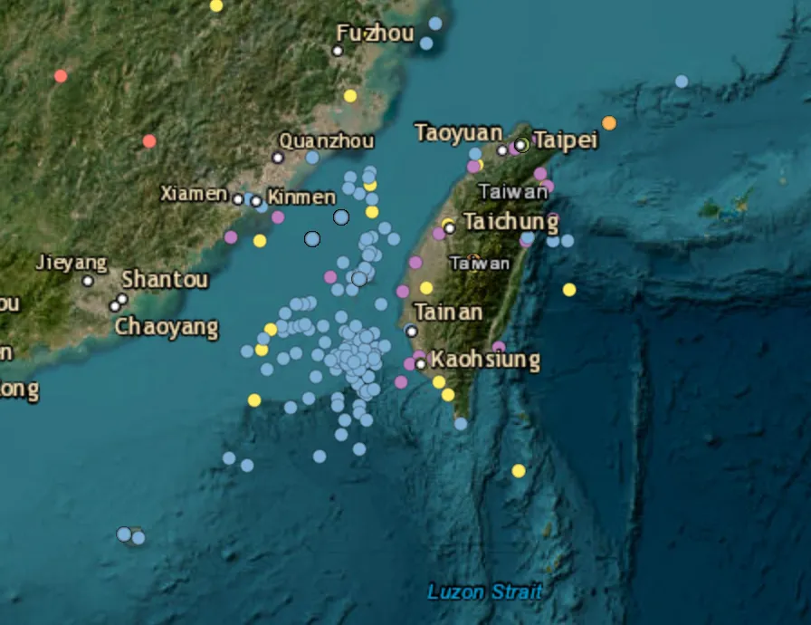 20 Chinese military aircraft, nine naval ships tracked around Taiwan