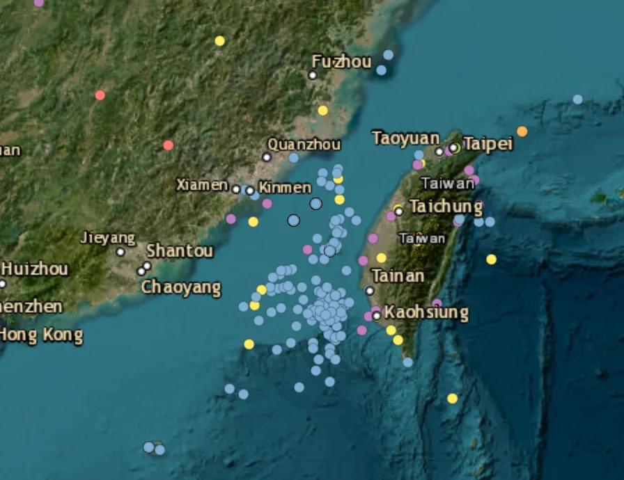 Nine Chinese military aircraft, four naval ships tracked around Taiwan