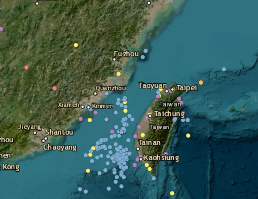 Four Chinese military aircraft, four naval ships tracked around Taiwan