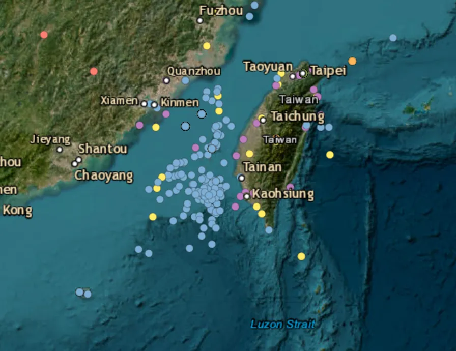 12 Chinese military aircraft, four naval ships tracked around Taiwan