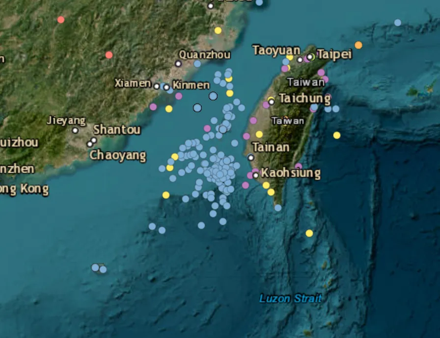 Nine Chinese military aircraft, three naval ships tracked around Taiwan