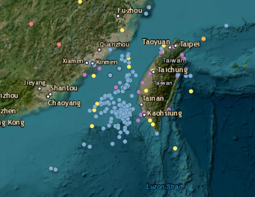 Eight Chinese military aircraft, six naval ships tracked around Taiwan