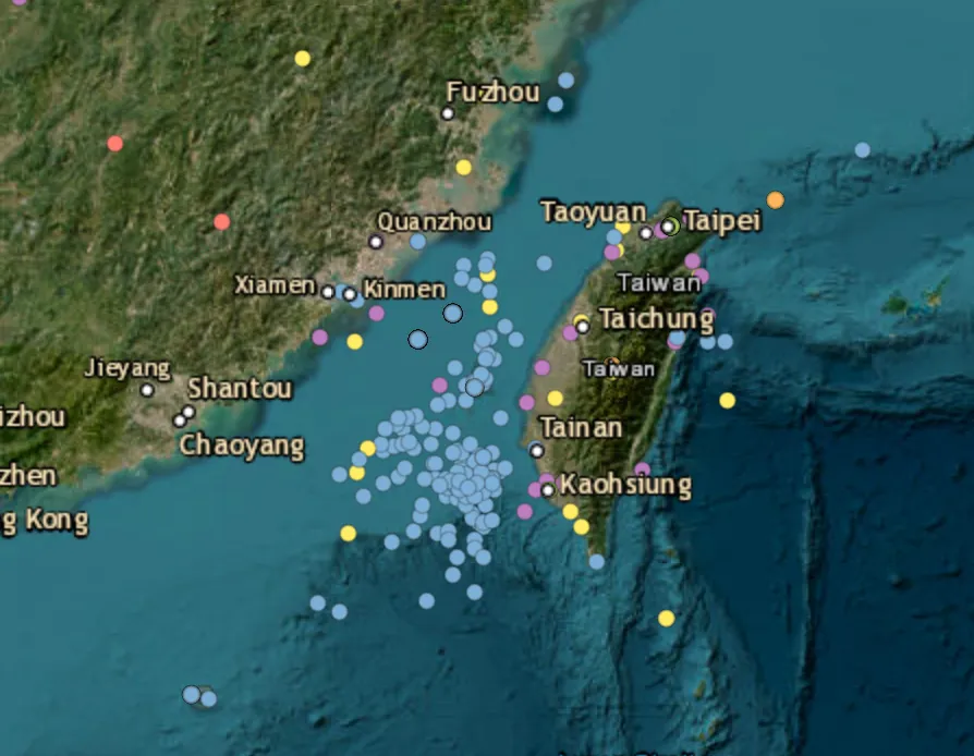 Seven Chinese military aircraft, three naval ships tracked around Taiwan