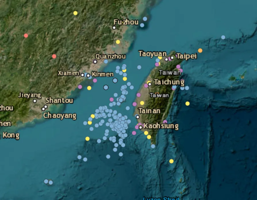 33 Chinese military aircraft, six naval ships tracked around Taiwan