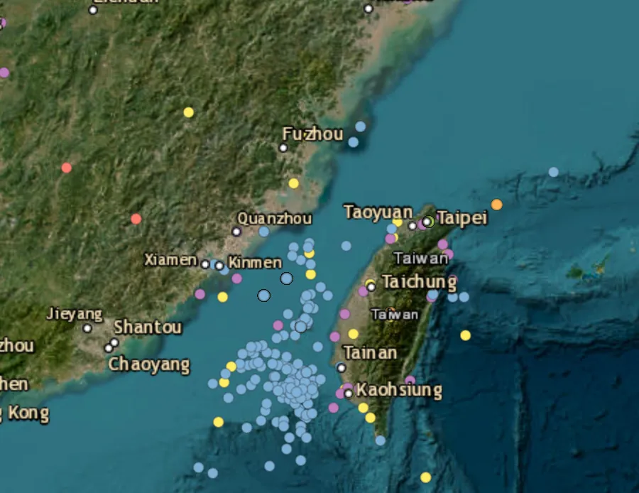 10 Chinese military aircraft, five naval ships tracked around Taiwan