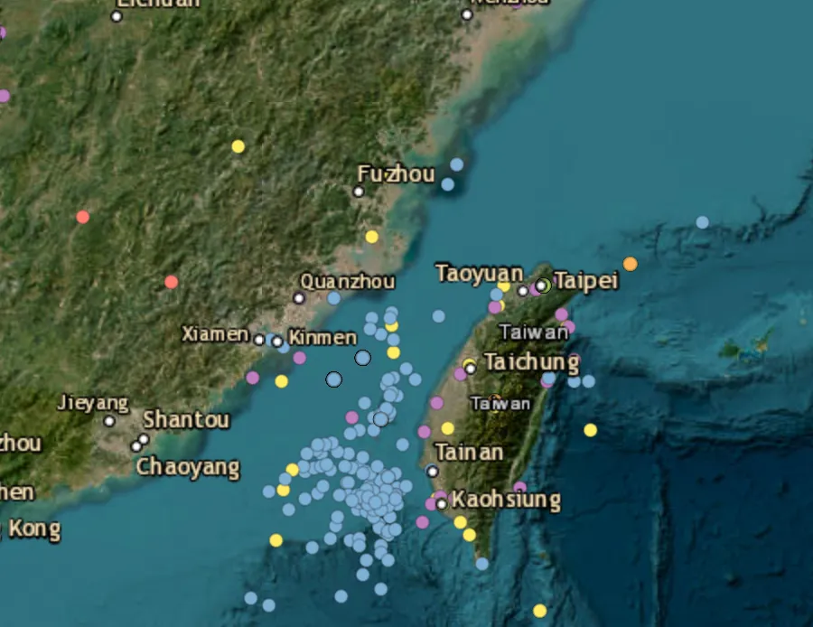 Four Chinese naval ships tracked around Taiwan