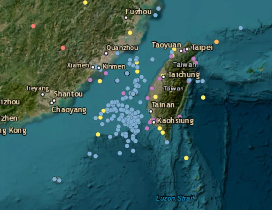 7 Chinese military aircraft, 5 naval ships tracked around Taiwan