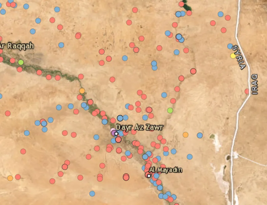 Coalition Military Exercises in Deir Ezzor and Al-Hasakah