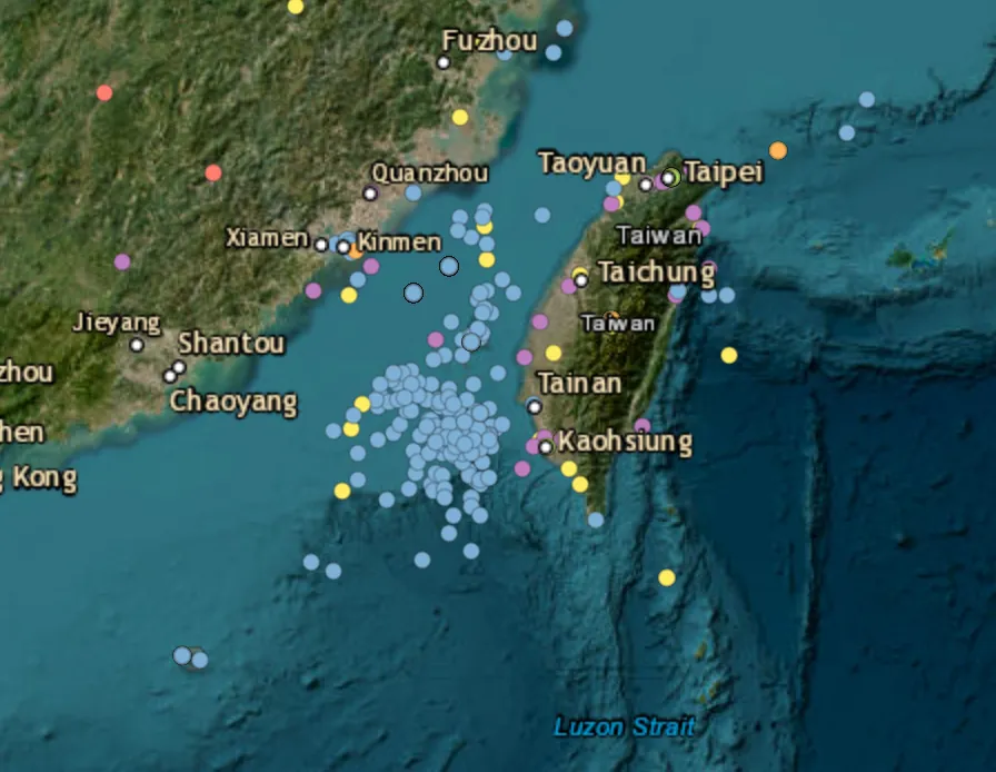 18 Chinese ships and seven military aircraft tracked around Taiwan