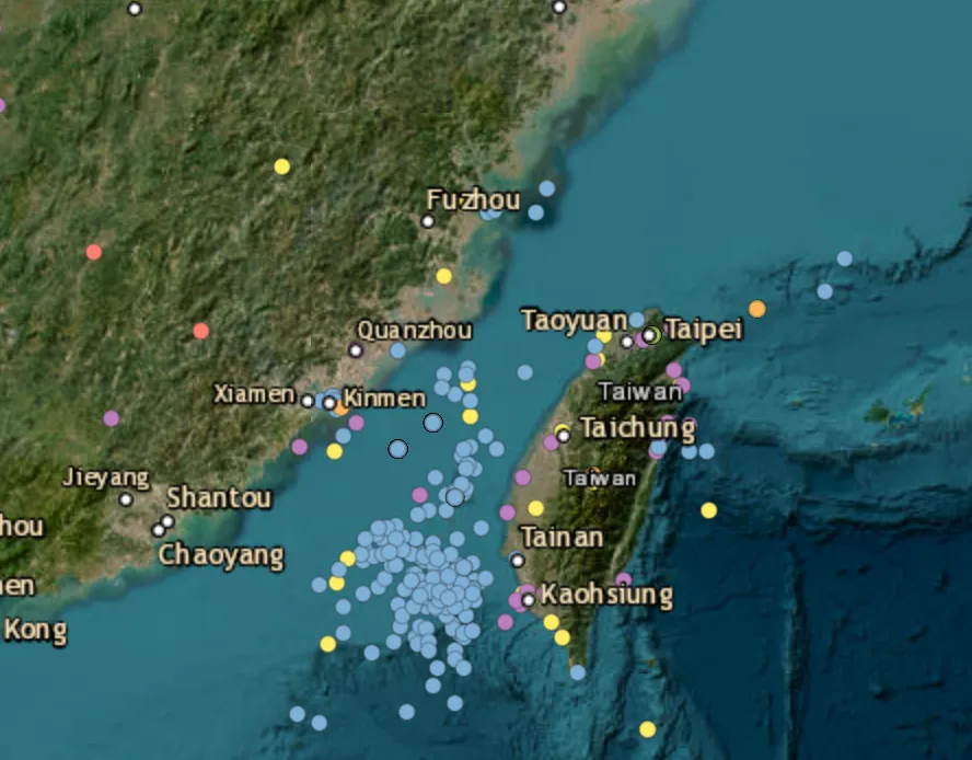 13 Chinese military aircraft and six naval vessels tracked around Taiwan