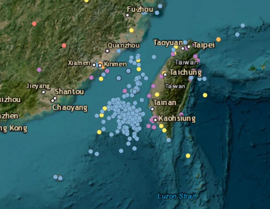 29 Chinese military aircraft and 10 naval vessels tracked around Taiwan