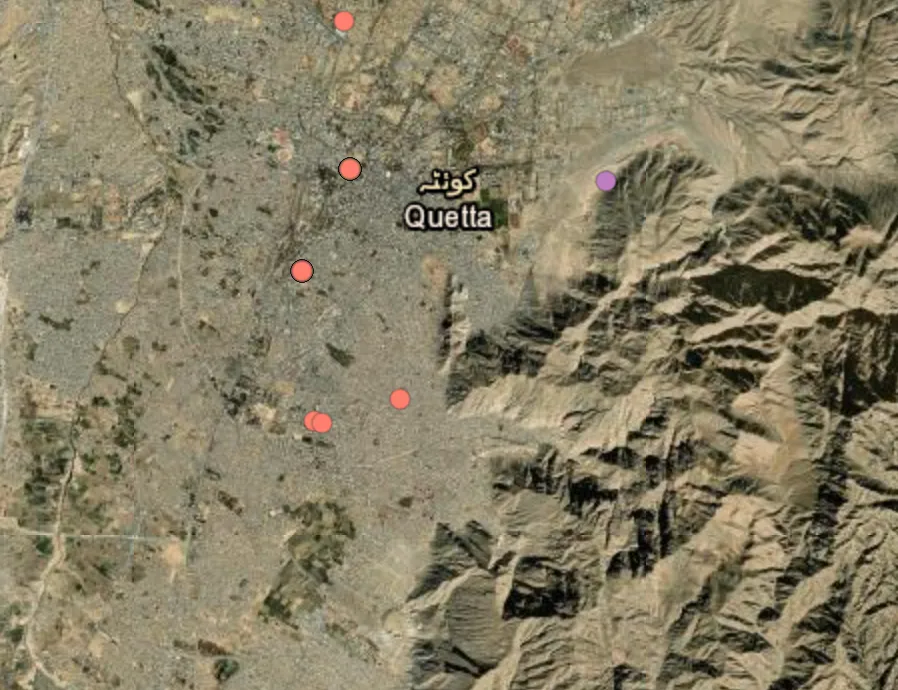 Grenade attack injures seven people in Quetta