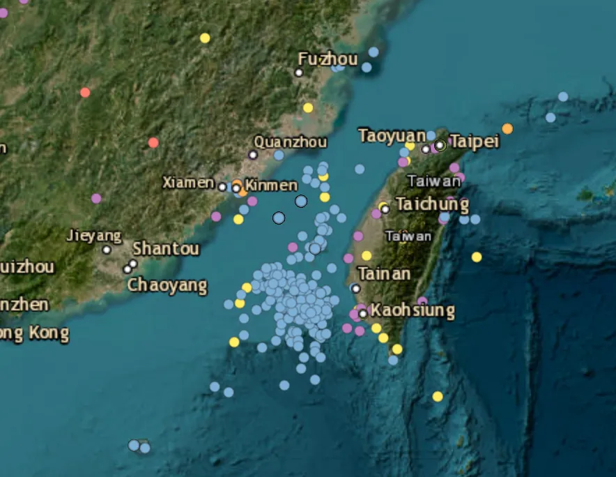 Eight Chinese military aircraft, six naval ships tracked around Taiwan