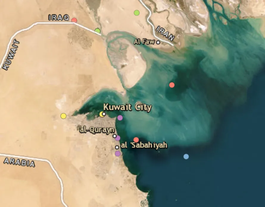 Iranian merchant ship sinks in Kuwaiti waters, six dead