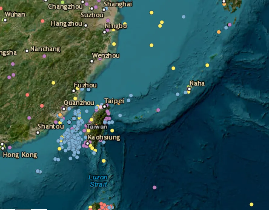 Chinese carrier group tracked off Taiwan's northeast coast