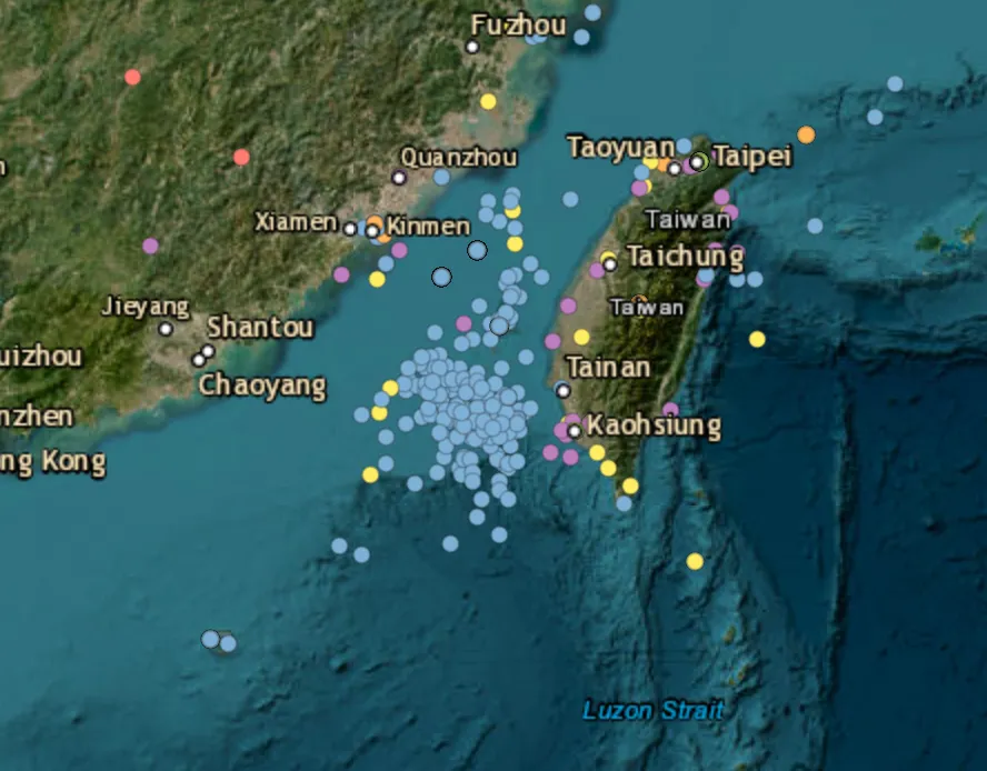 Fourteen Chinese ships, nine military aircraft tracked around Taiwan