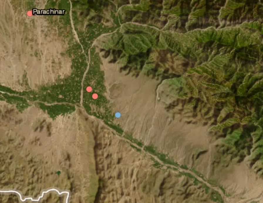 Taliban and Pakistani forces clash at the Ghulam Khan Border Crossing