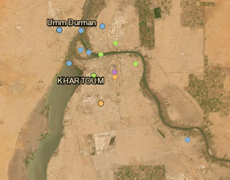 Sudanese forces attack RSF positions in Khartoum and Omdurman