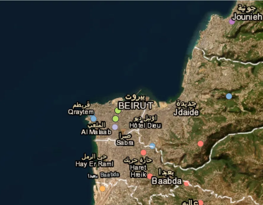 Heavy airstrikes on Hezbollah headquarters reported in Beirut