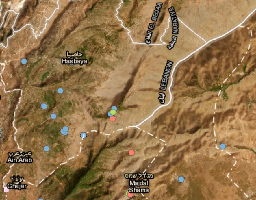 Israeli strike reported in Shebaa