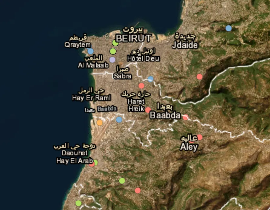 Hezbollah missile warehouse struck near Beirut's airport