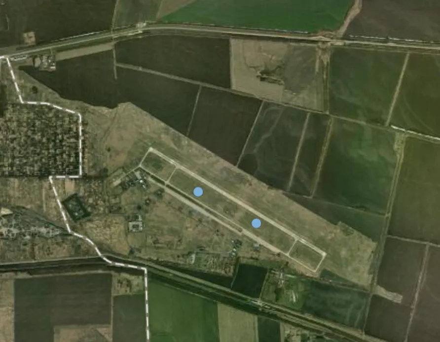 Military airfield attacked in Borysoglebsk