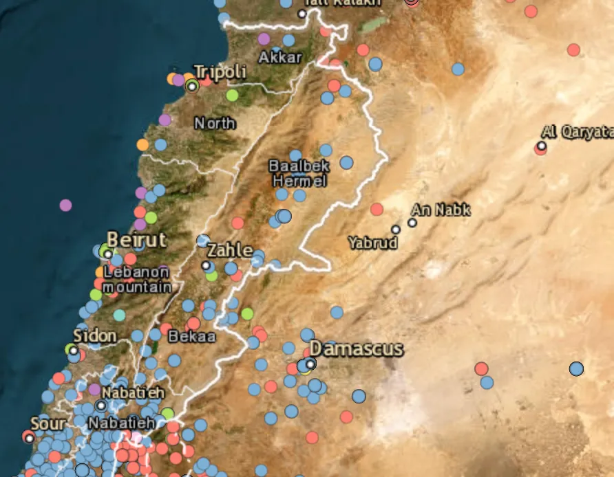 Israeli strikes hit Hezbollah tunnel along the Lebanon-Syria border