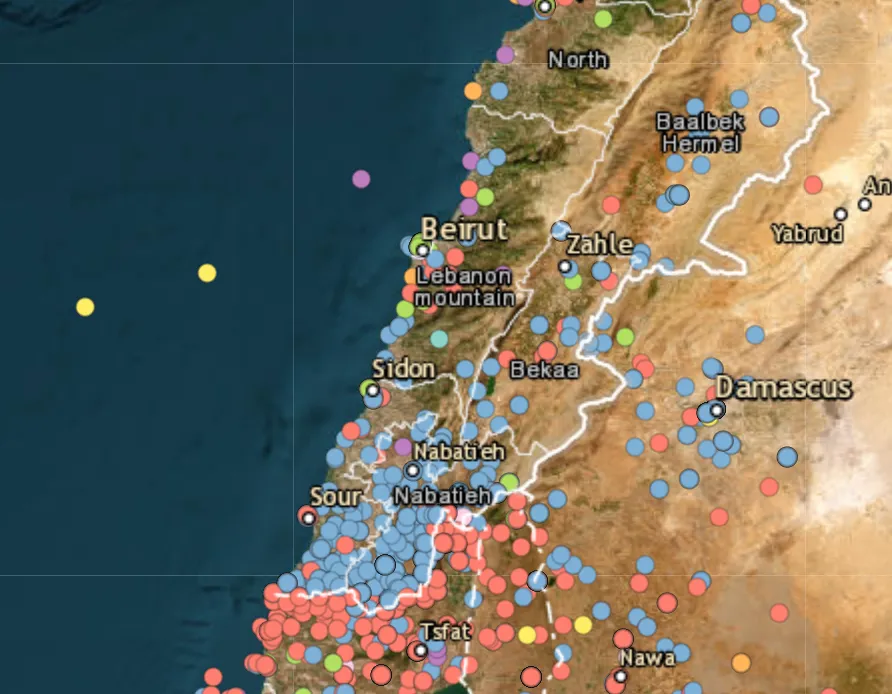 Israeli airstrikes hit drone storage sites