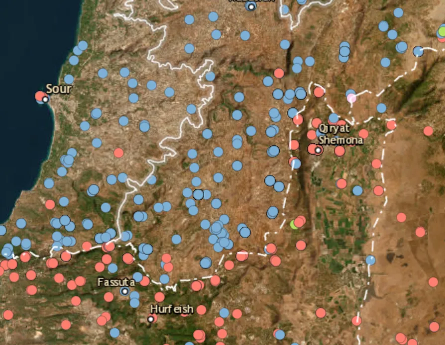 Israeli Navy targets Hezbollah sites