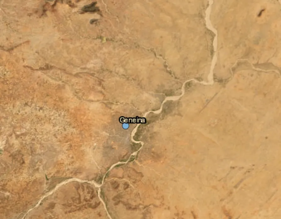 Sudanese airstrikes target the city of El Geneina