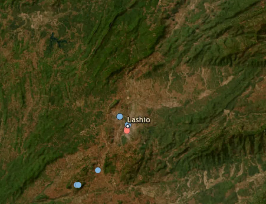 Junta airstrike targets Lashio Township