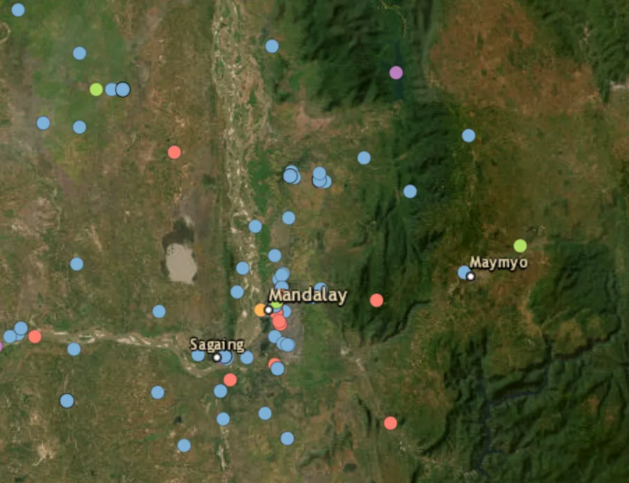 Junta airstrikes kill seven civilians in Aung Chan Thar