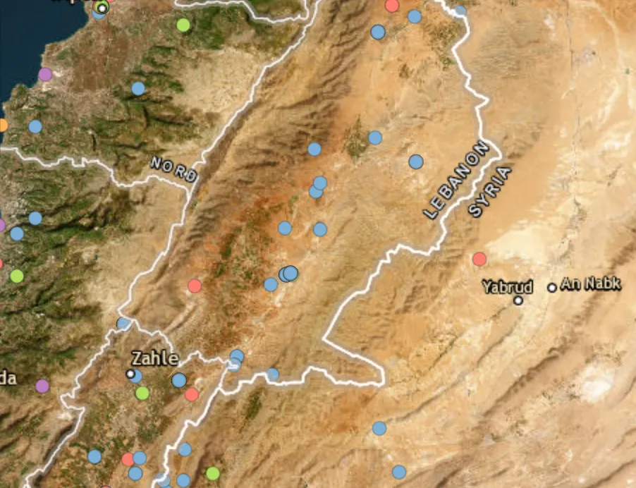 Israeli airstrikes target the Beqaa Valley