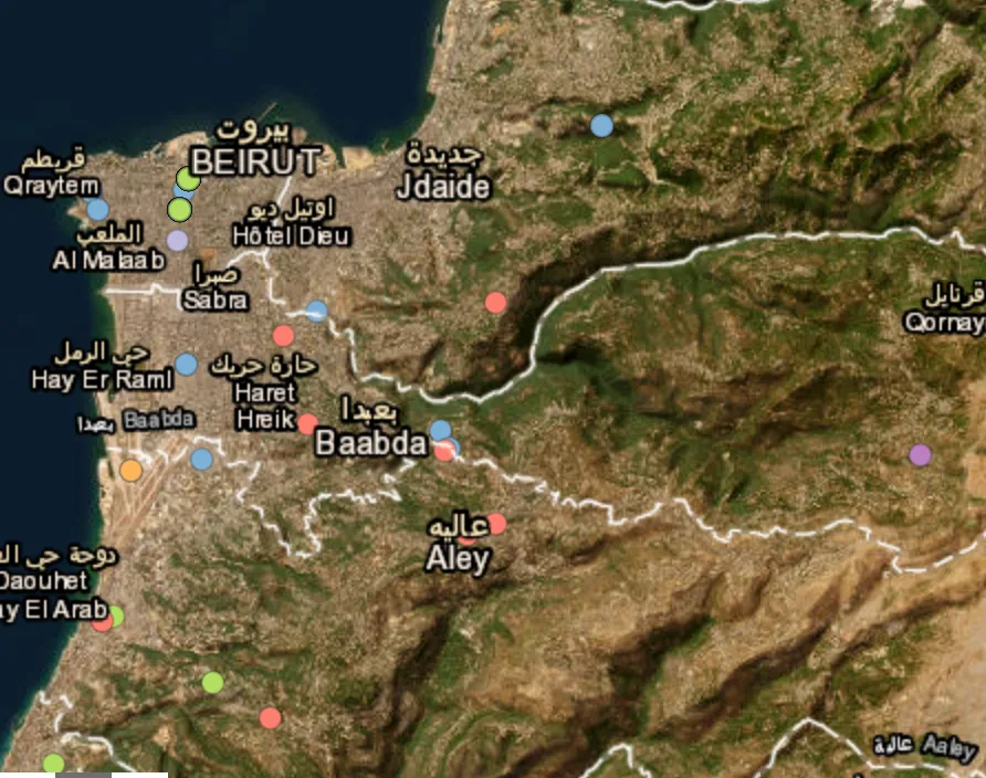 Israeli drone strike reported near Beirut