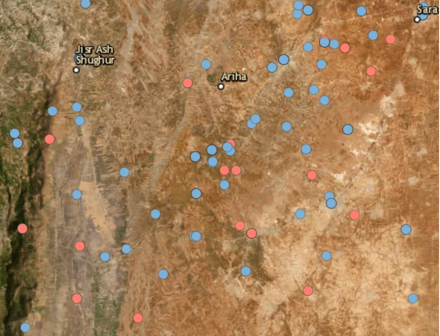 Villages come under fire in Idlib