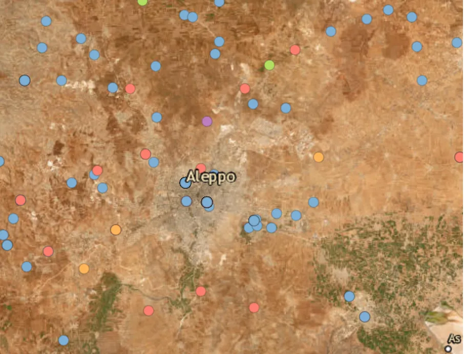 Drones attack HTS in multiple regions