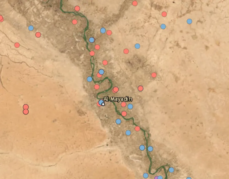 Airstrikes hit Iranian-backed militias in Deir Ezzor