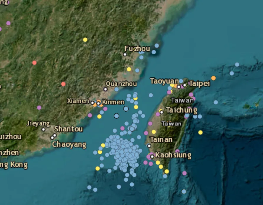 24 Chinese military aircraft and six naval vessels tracked around Taiwan