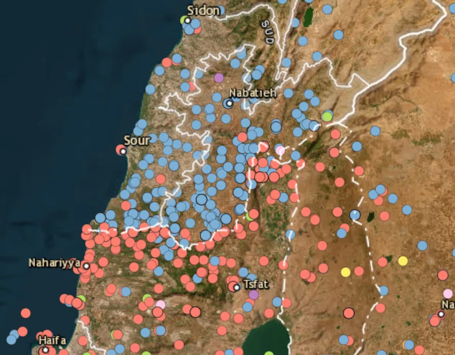 Weapons depots discovered in southern Lebanon