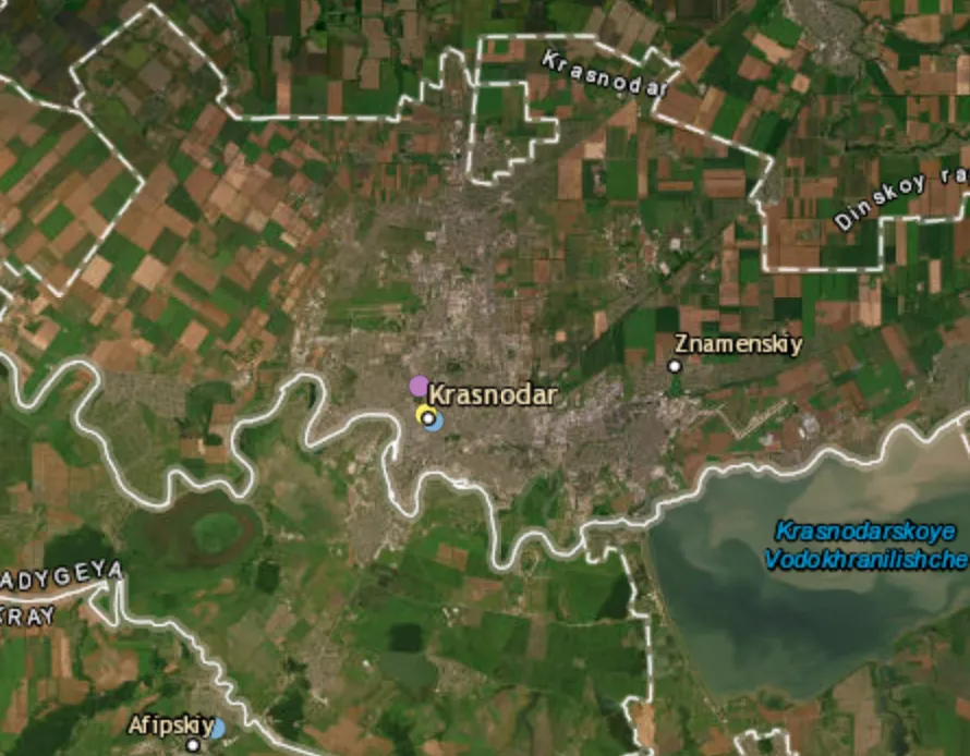 Military airfield attacked in Krasnodar