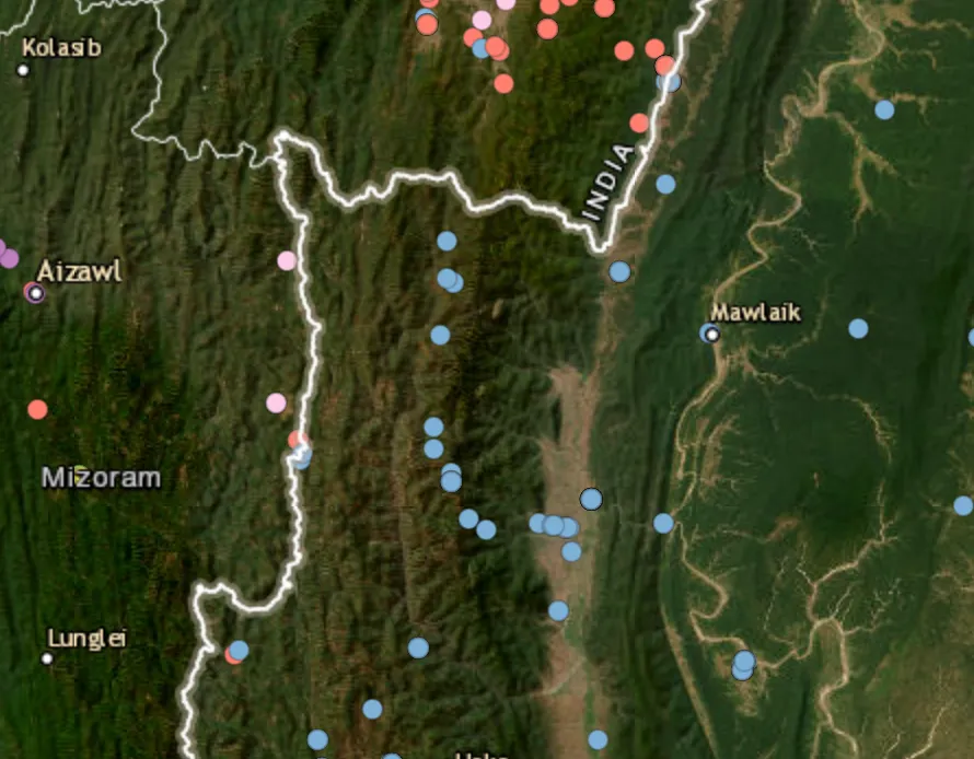 Clashes intensifies in two Chin State towns