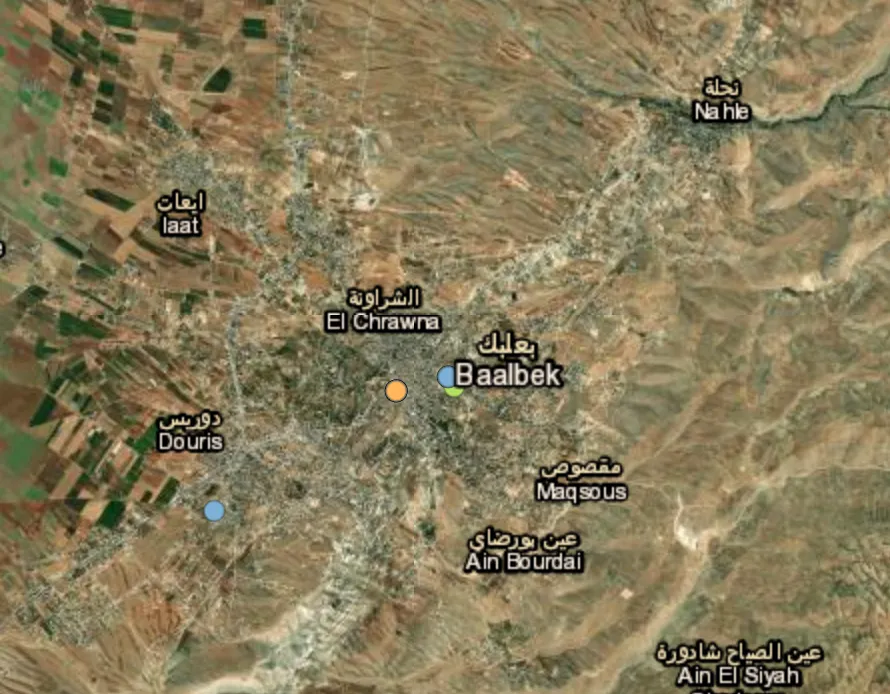 Israeli strike hits Baalbek