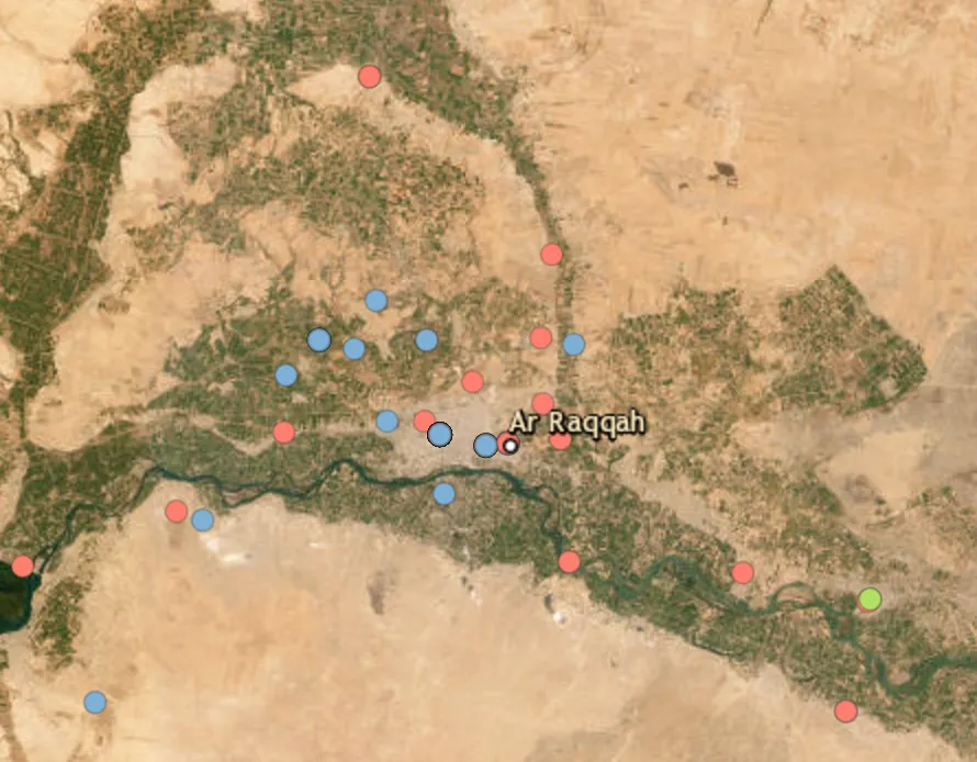 Turkish backed forces killed in Al-Raqqa