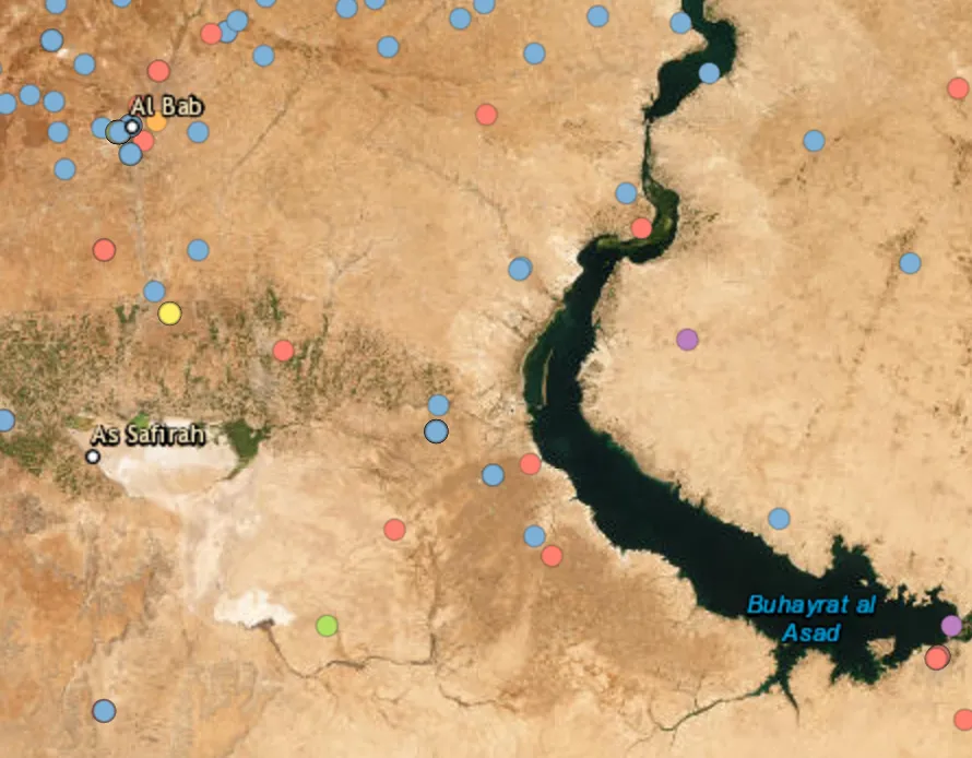 Artillery fire reported in Manbij